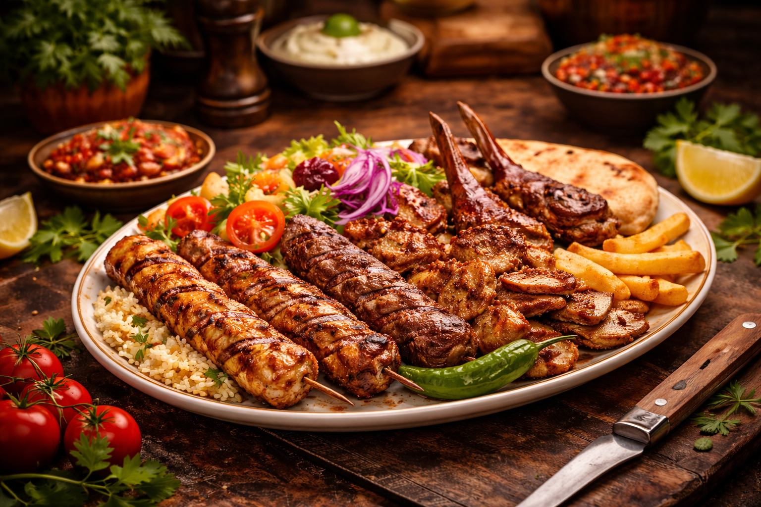 Gegrillte Spezialitäten